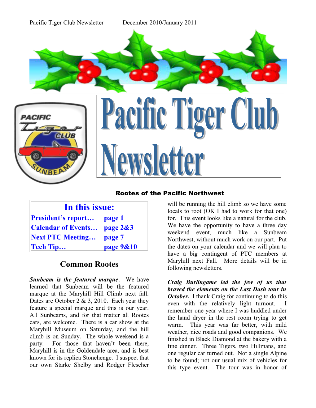 Pacific Tiger Club