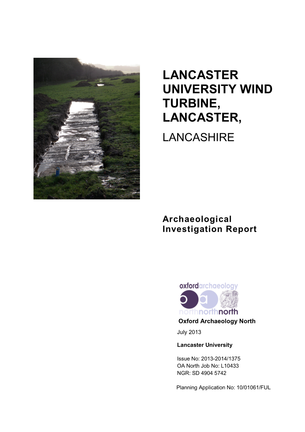 Lancaster University Wind Turbine, Lancaster, Lancashire