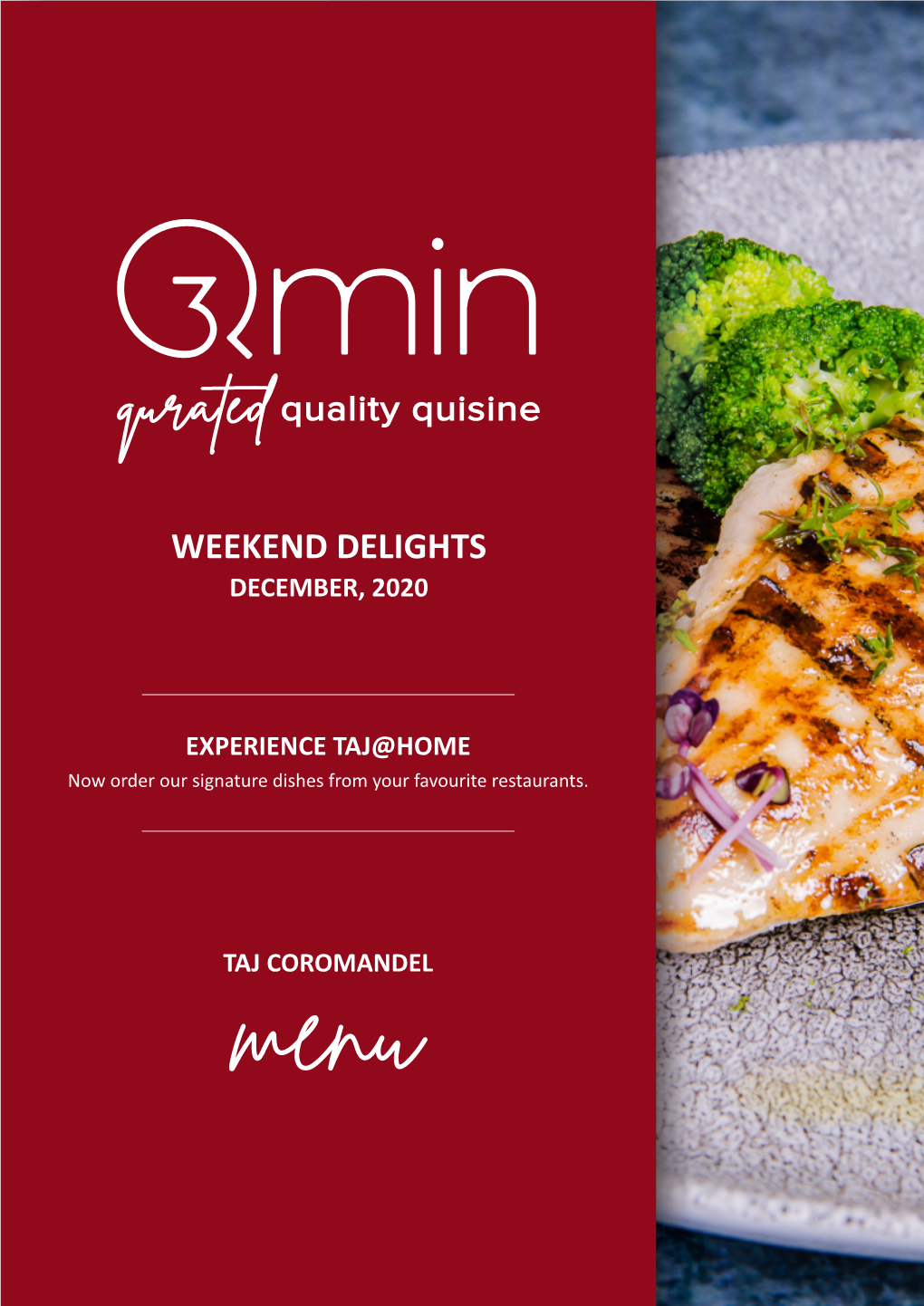 Taj Qmin TCC Weekend Brunch Menu