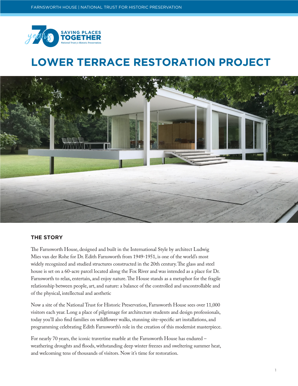 Lower Terrace Restoration Project