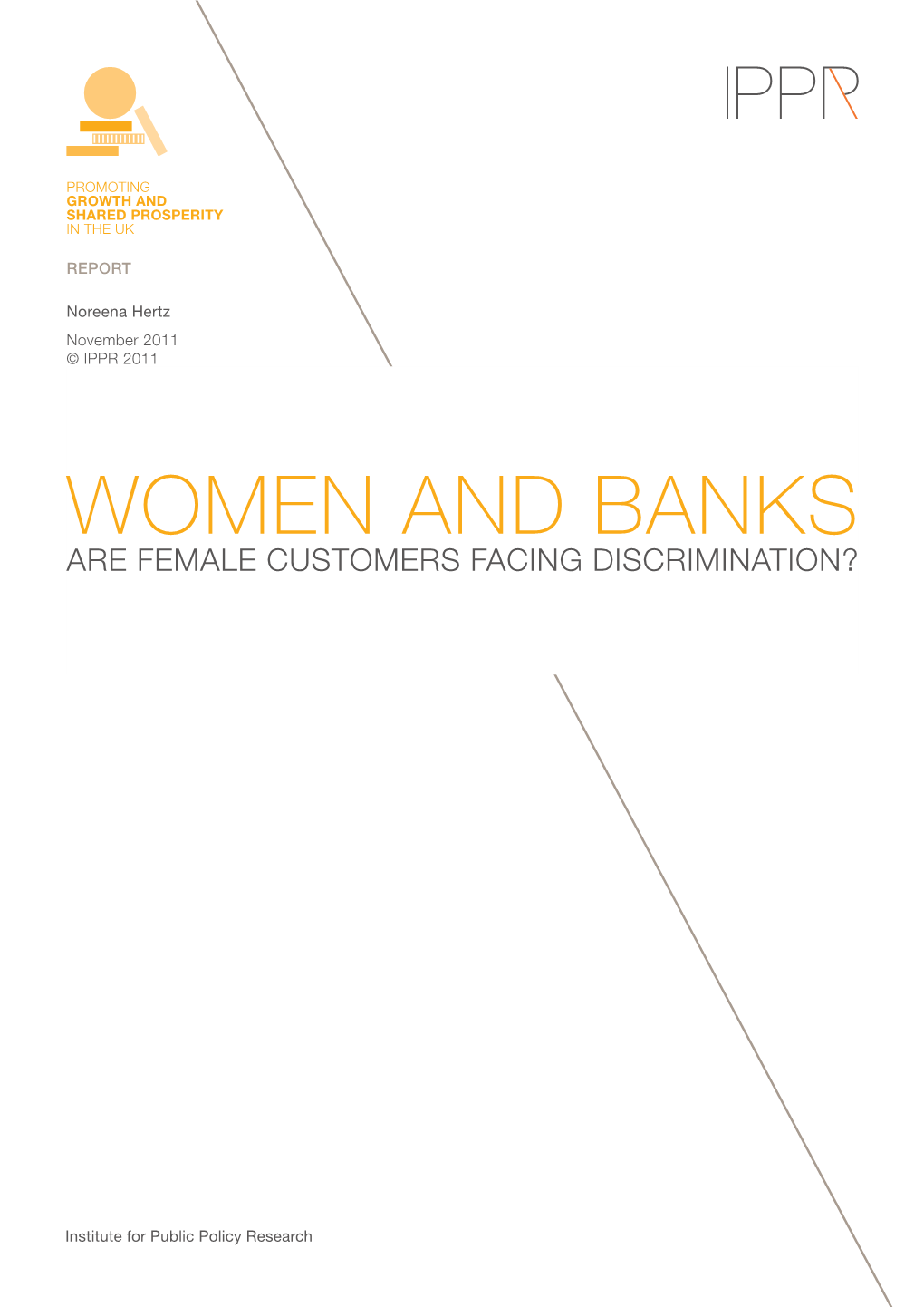 Women and Banks Are Female Customers Facing Discrimination?