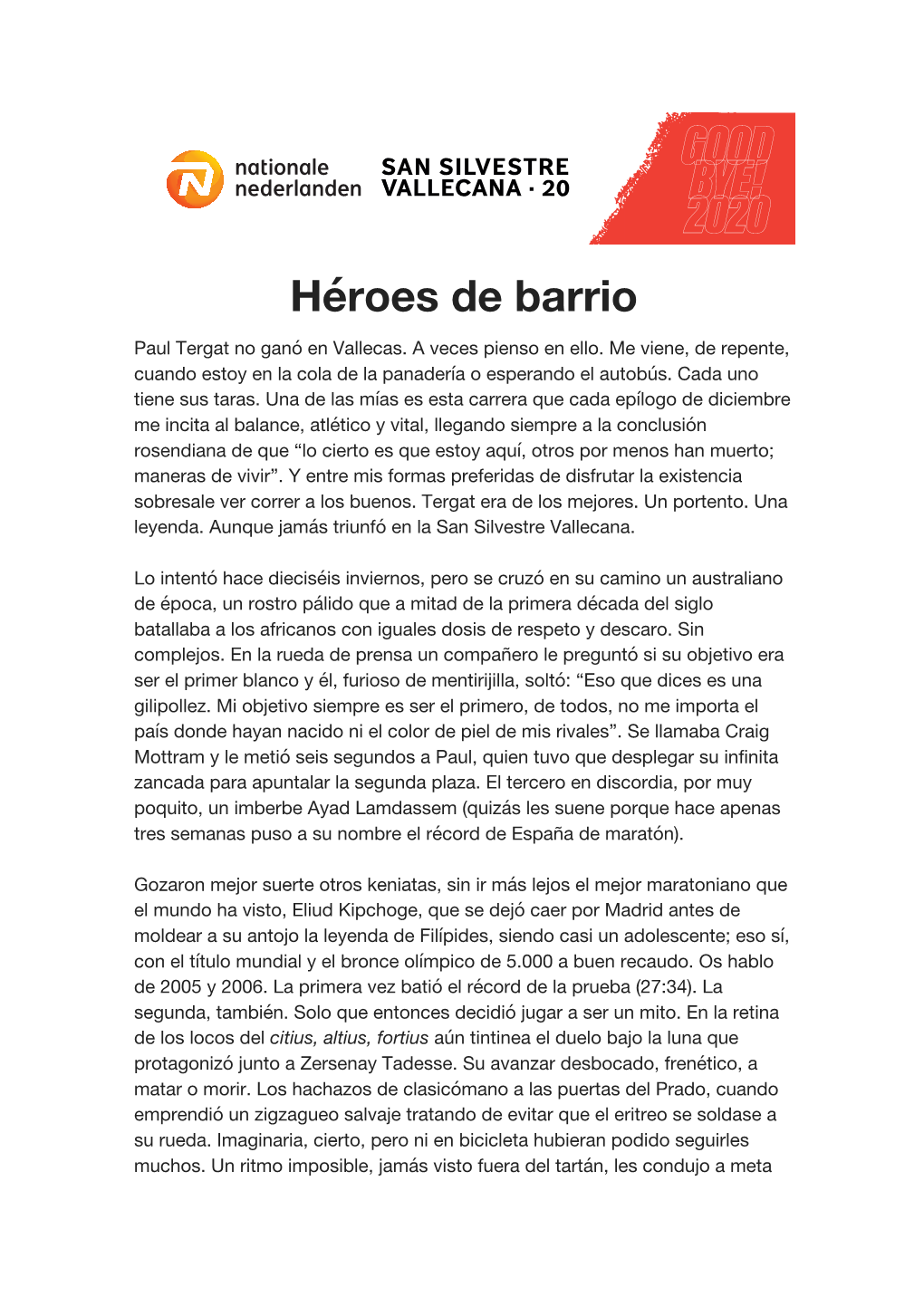 Héroes De Barrio