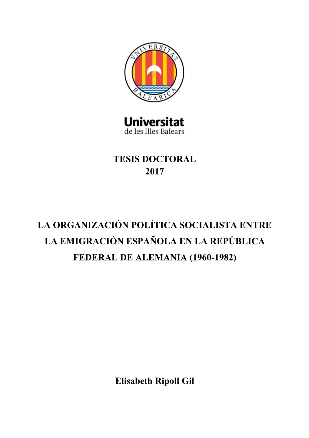 Tesis Doctoral 2017