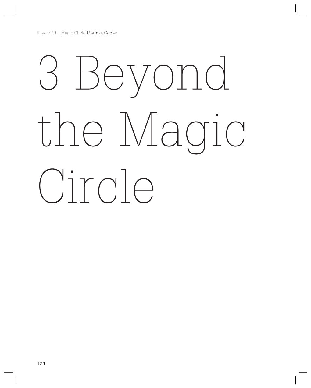 Beyond the Magic Circle Marinka Copier 3 Beyond the Magic Circle