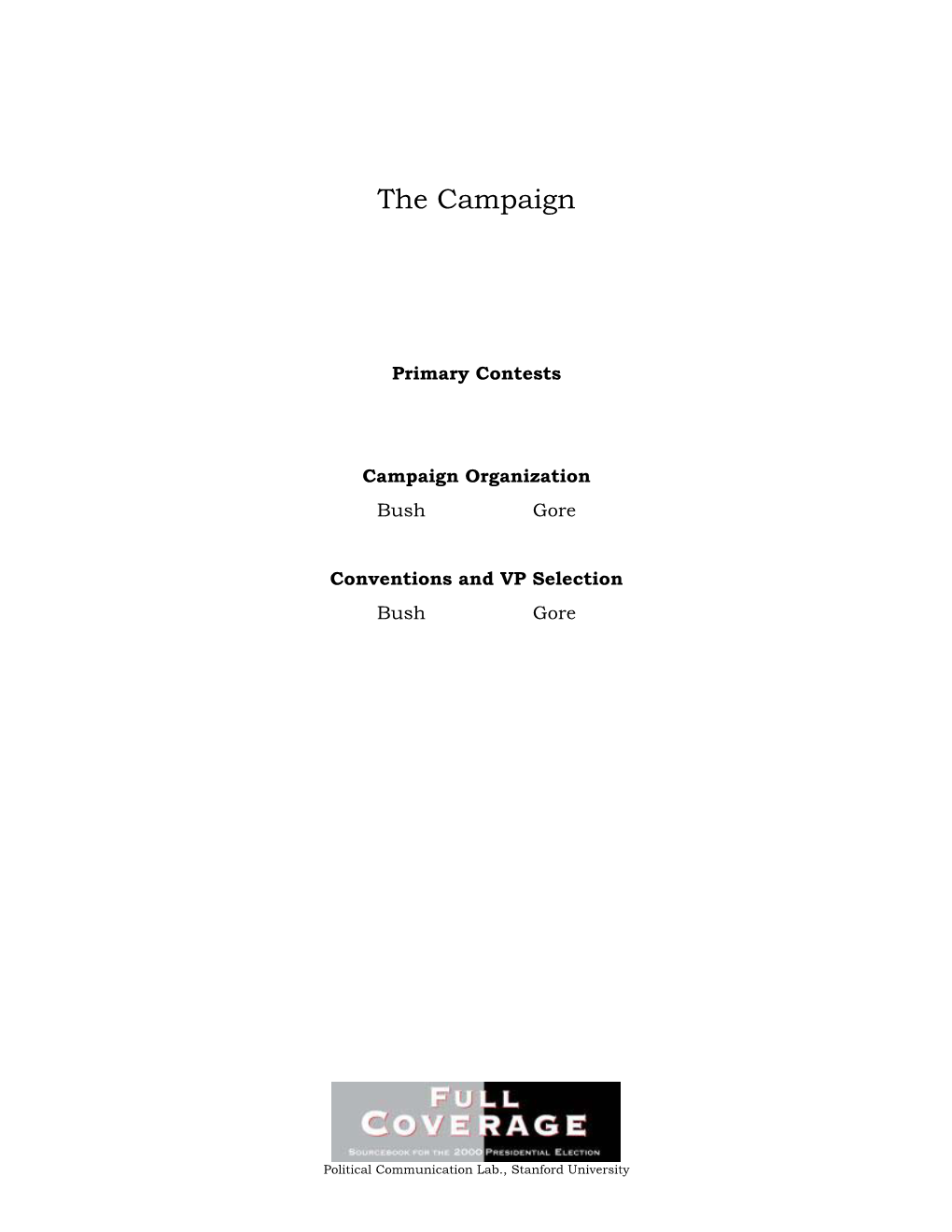 The Campaign