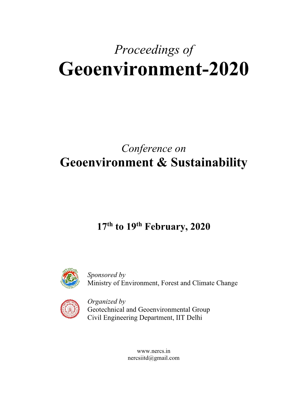 Geoenvironment-2020