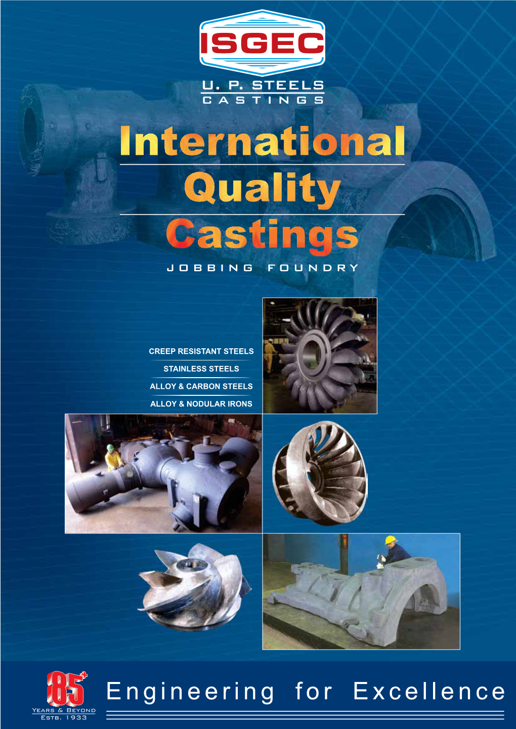 Isgec U.P Steels Castings Brochure