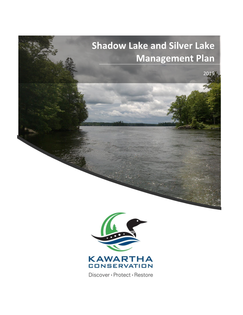 Shadow Lake and Silver Lake Management Plan