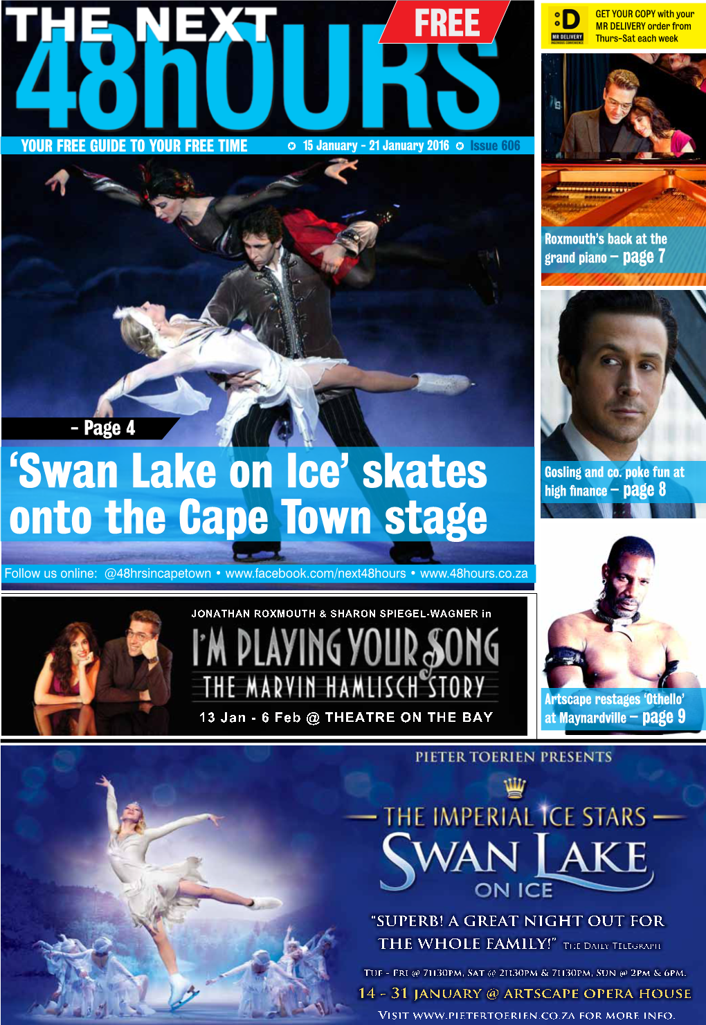 Skates Onto the Cape Town Stage