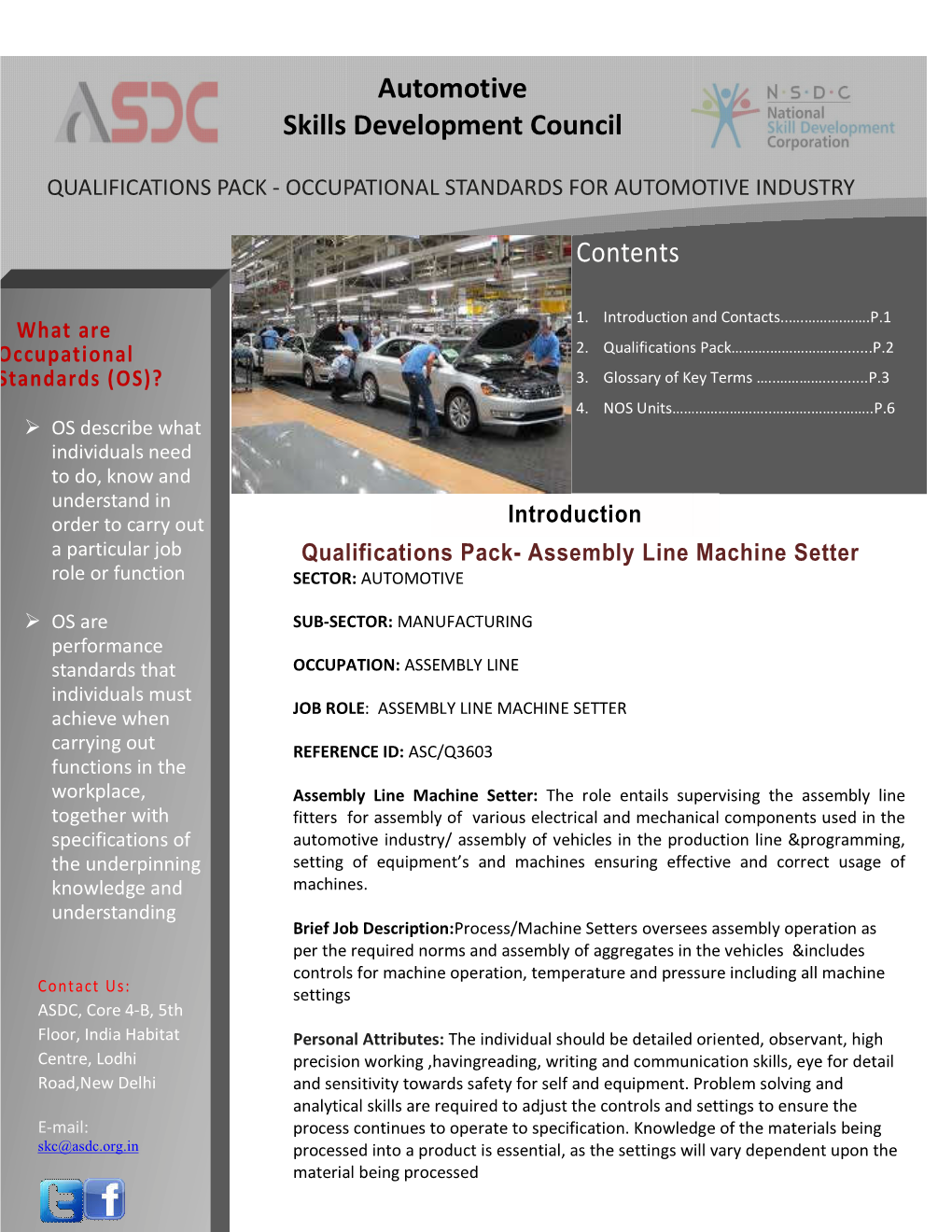 QP-Assembly Line Machine Setter