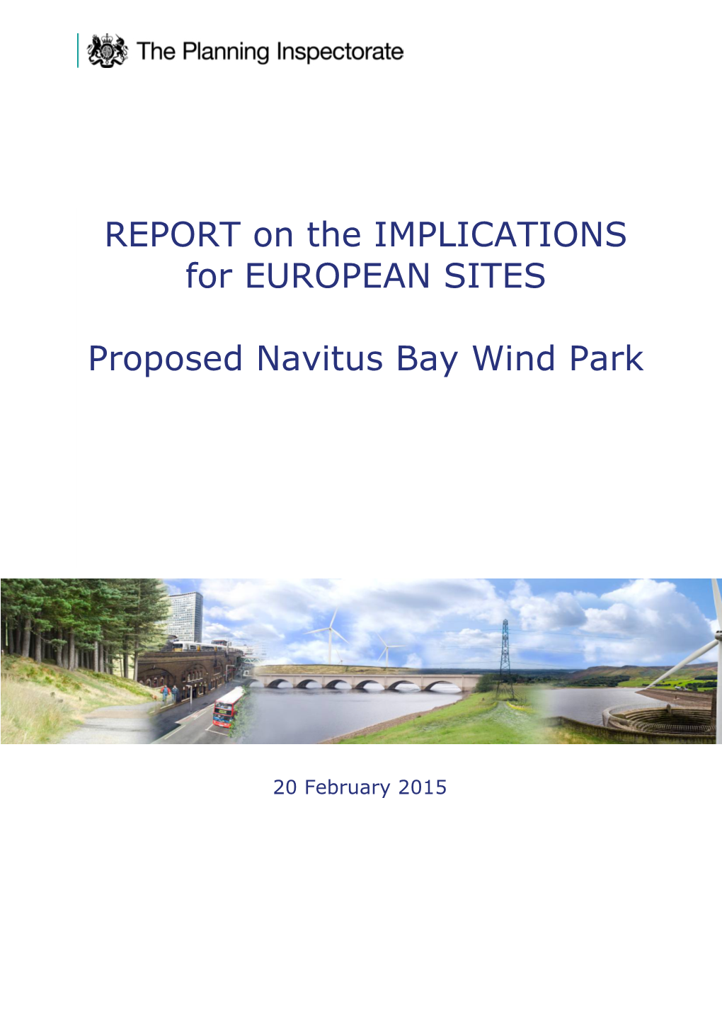 REPORT on the IMPLICATIONS for EUROPEAN SITES Proposed