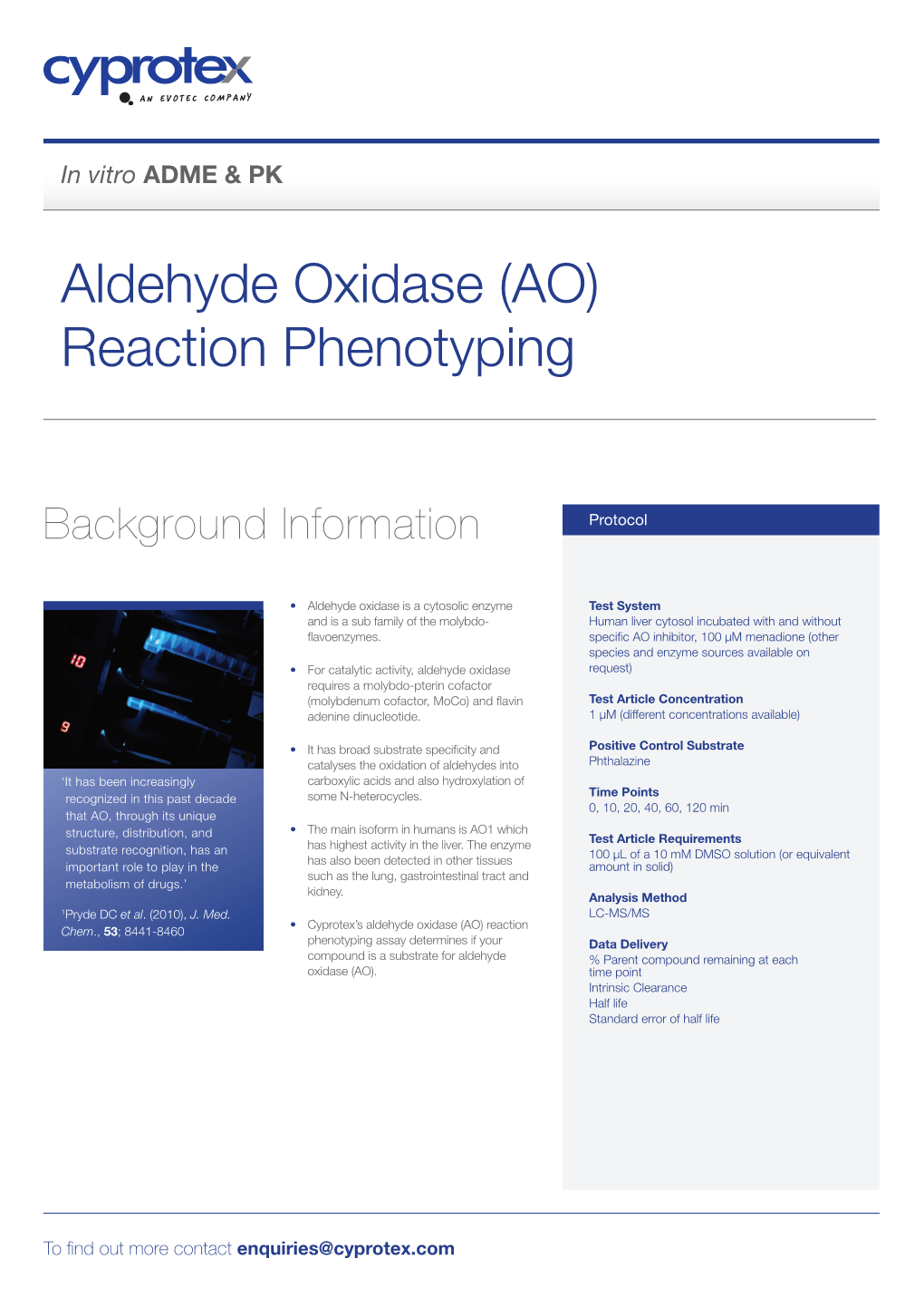 Aldehyde Oxidase Reaction Phenotyping