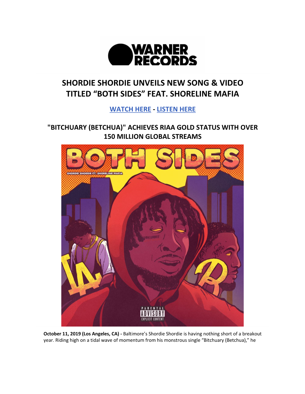 “Both Sides” Feat. Shoreline Mafia