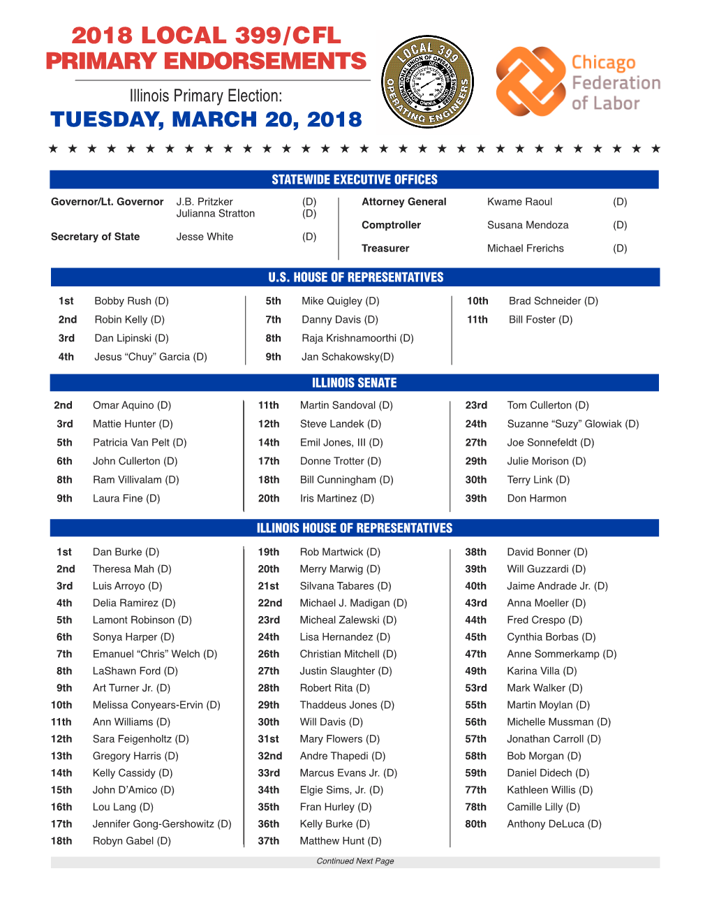 2018 Primary Endorsement Layout 1