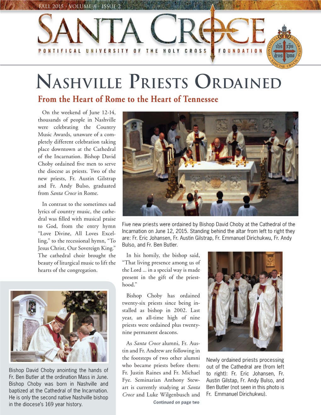 Nashville Priests Ordained