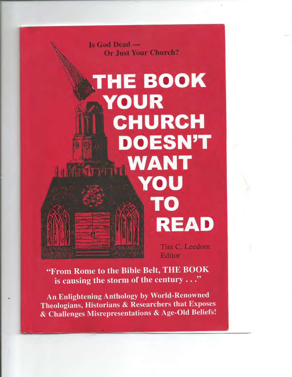 The Book Your Church Doesn't Want You to Read