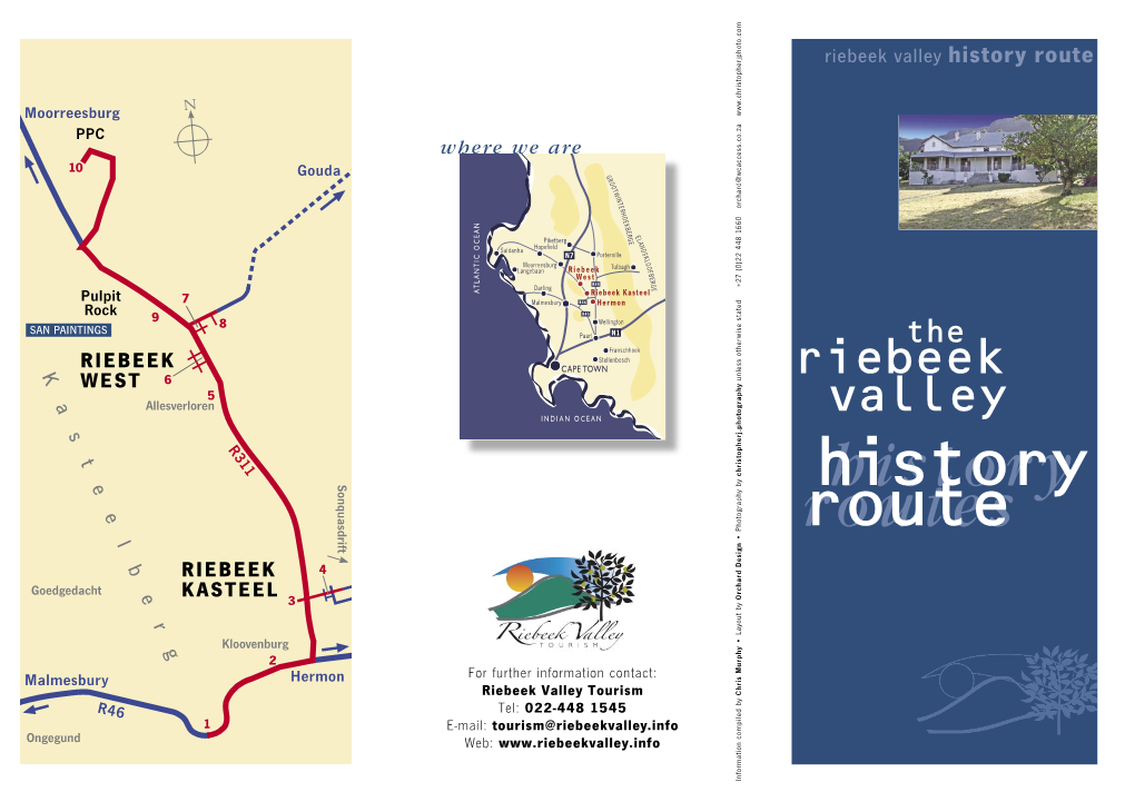 Valley History Route.Indd