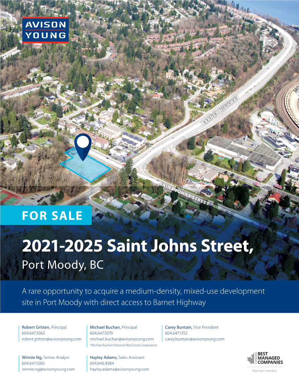 2021-2025 Saint Johns Street, Port Moody, BC