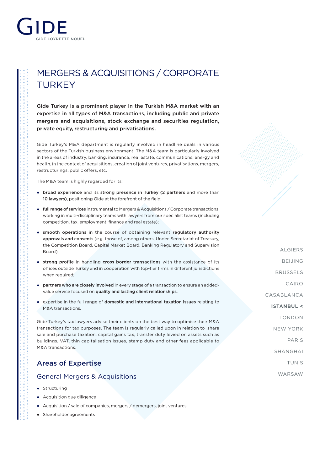 February 2019 Mergers & Acquisitions / Corporate