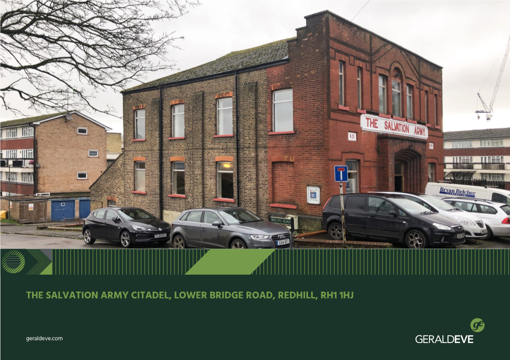 The Salvation Army Citadel, Lower Bridge Road, Redhill, Rh1 1Hj