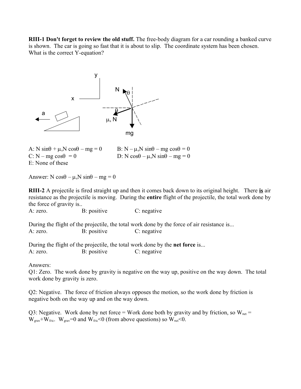 What Is the Correct Y-Equation?