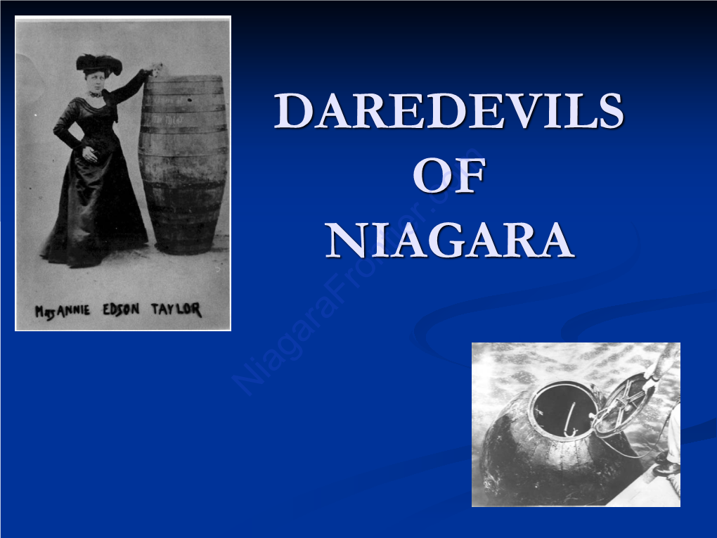 Daredevils of Niagara