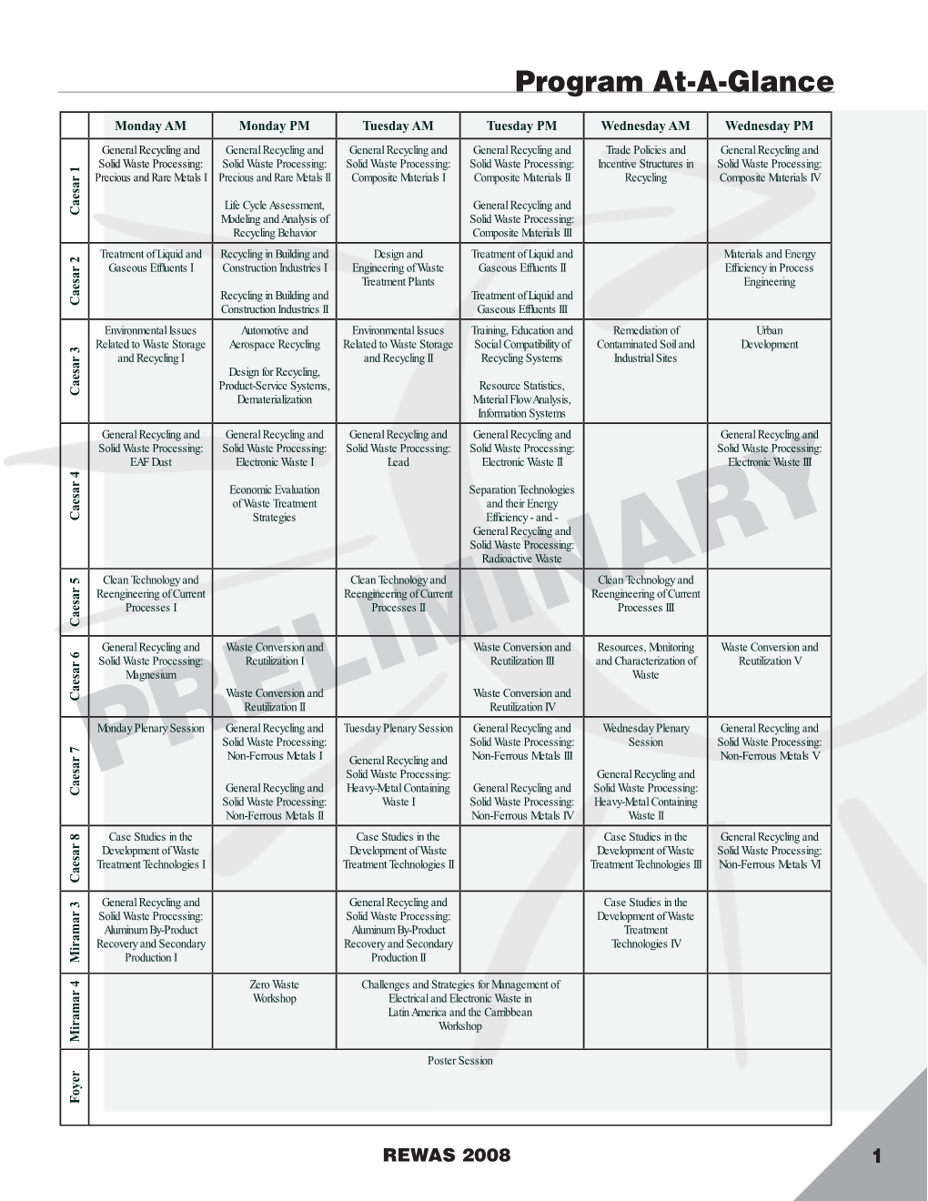 Preliminary Program.Indd