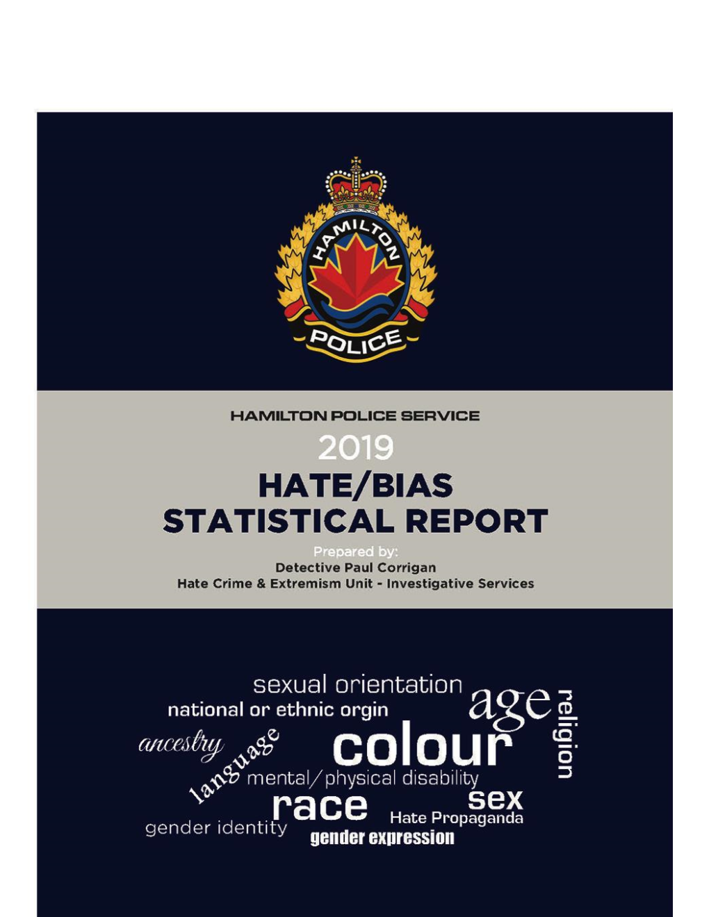 2019 Hate Bias Crime Report