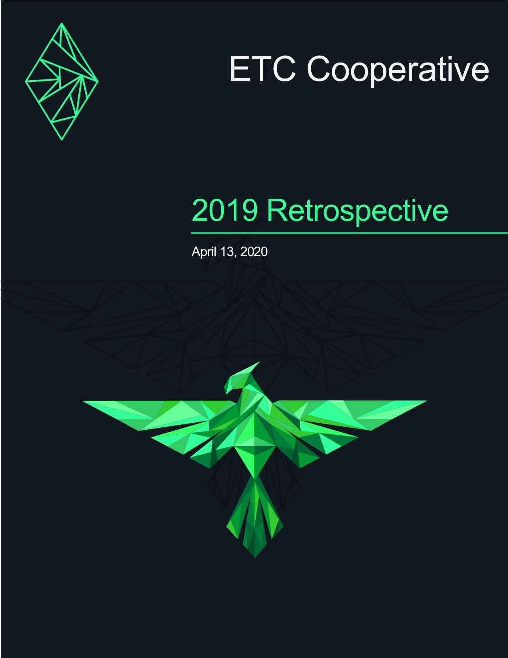 ETC Cooperative 2019 Retrospective