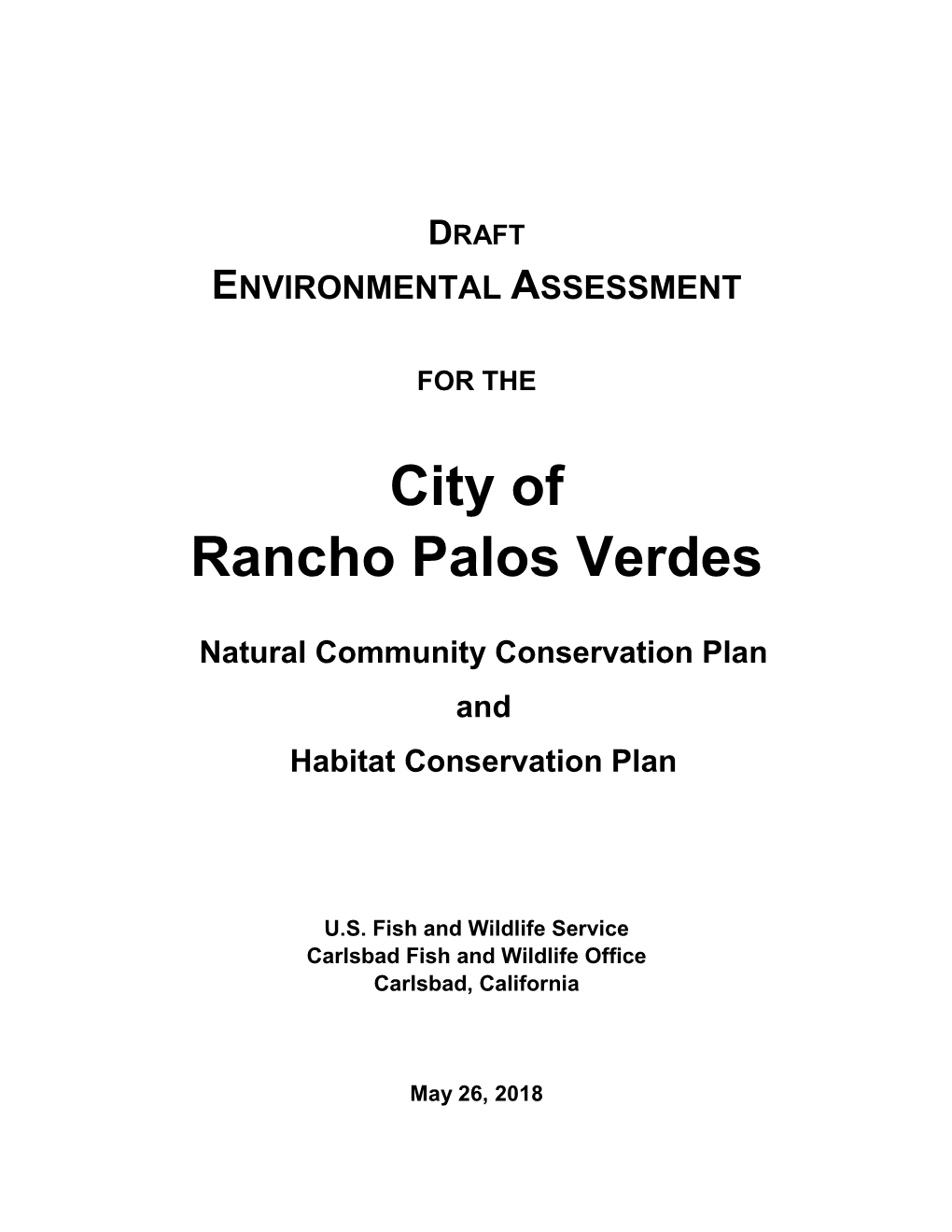 Environmental Assessment