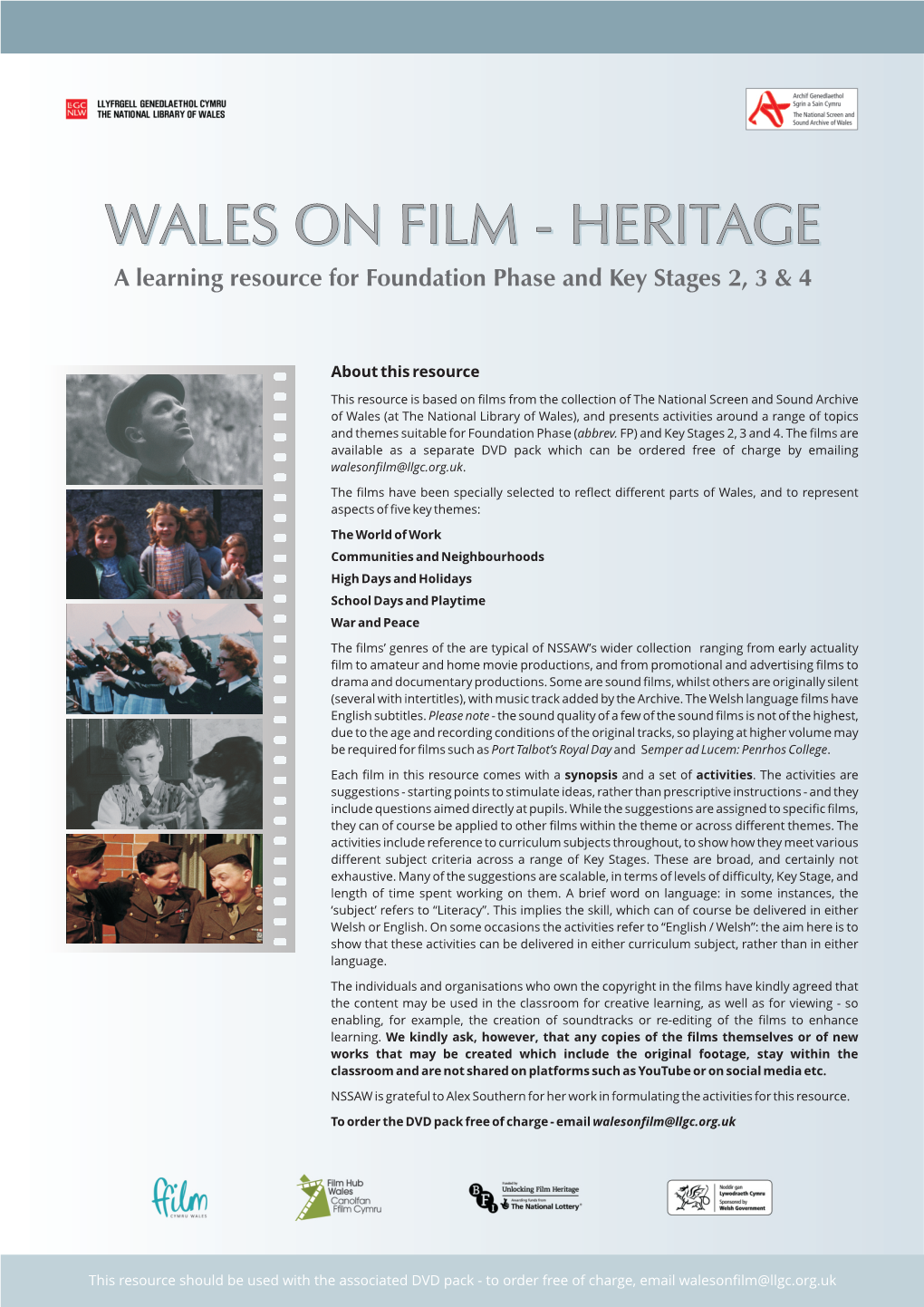 PDF Wales on Film