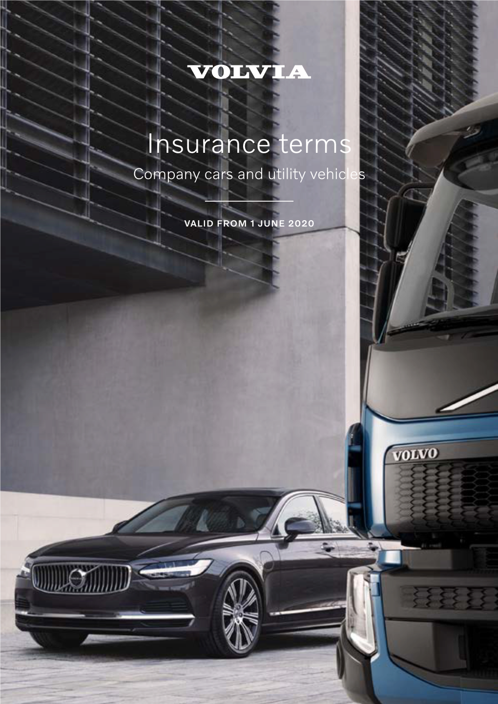 Insurance Terms Company Cars and Utility Vehicles