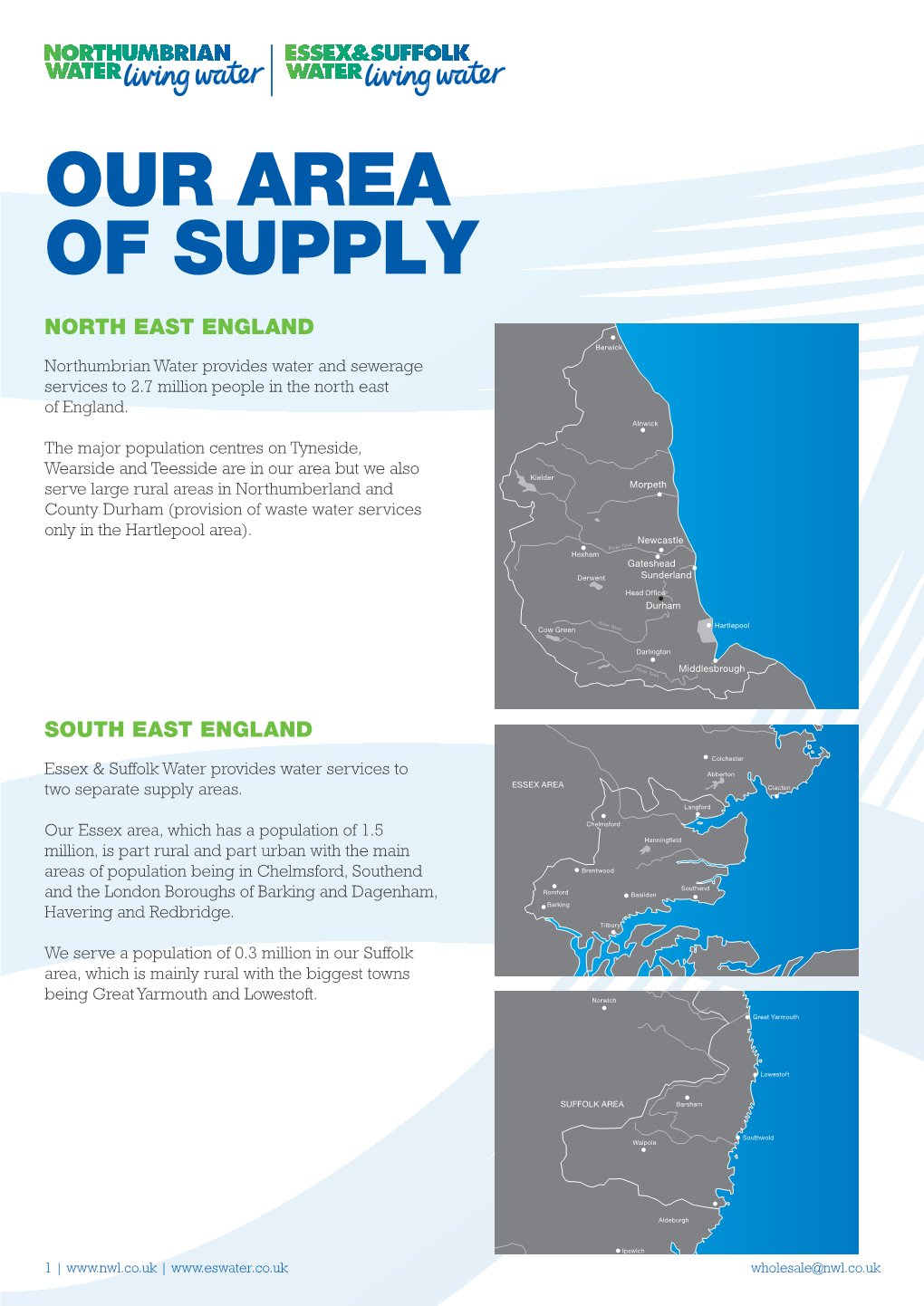 Our Area of Supply