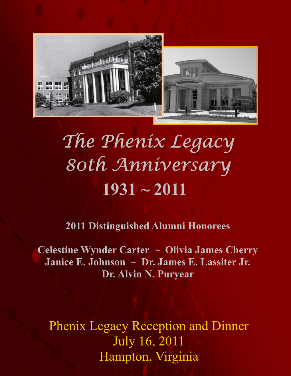 1931 ~ 2011 the Phenix Legacy 80Th Anniversary
