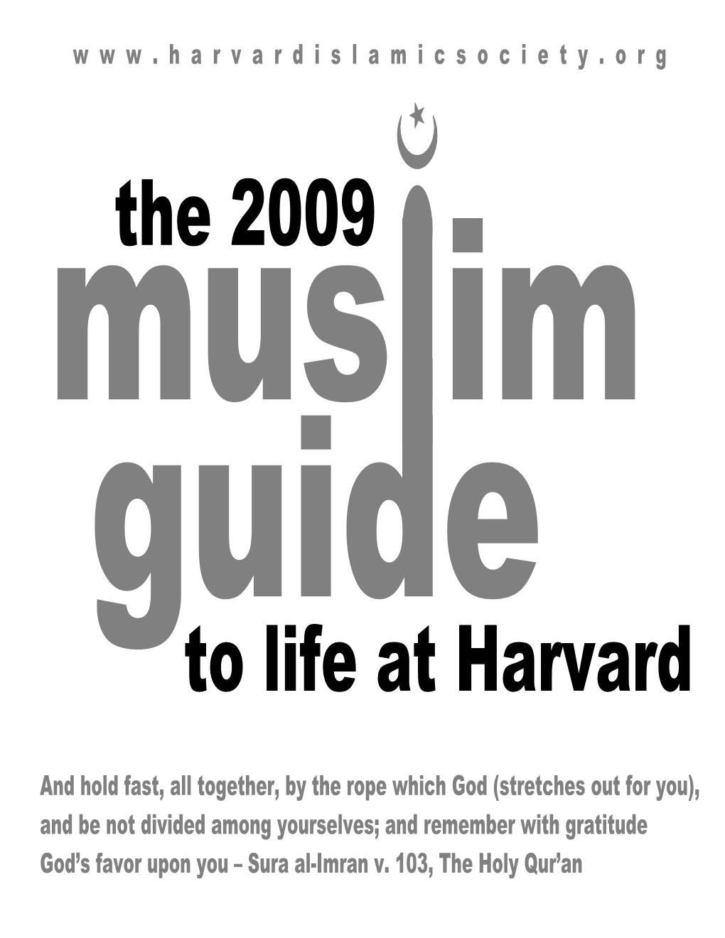 Muslim Life at Harvard