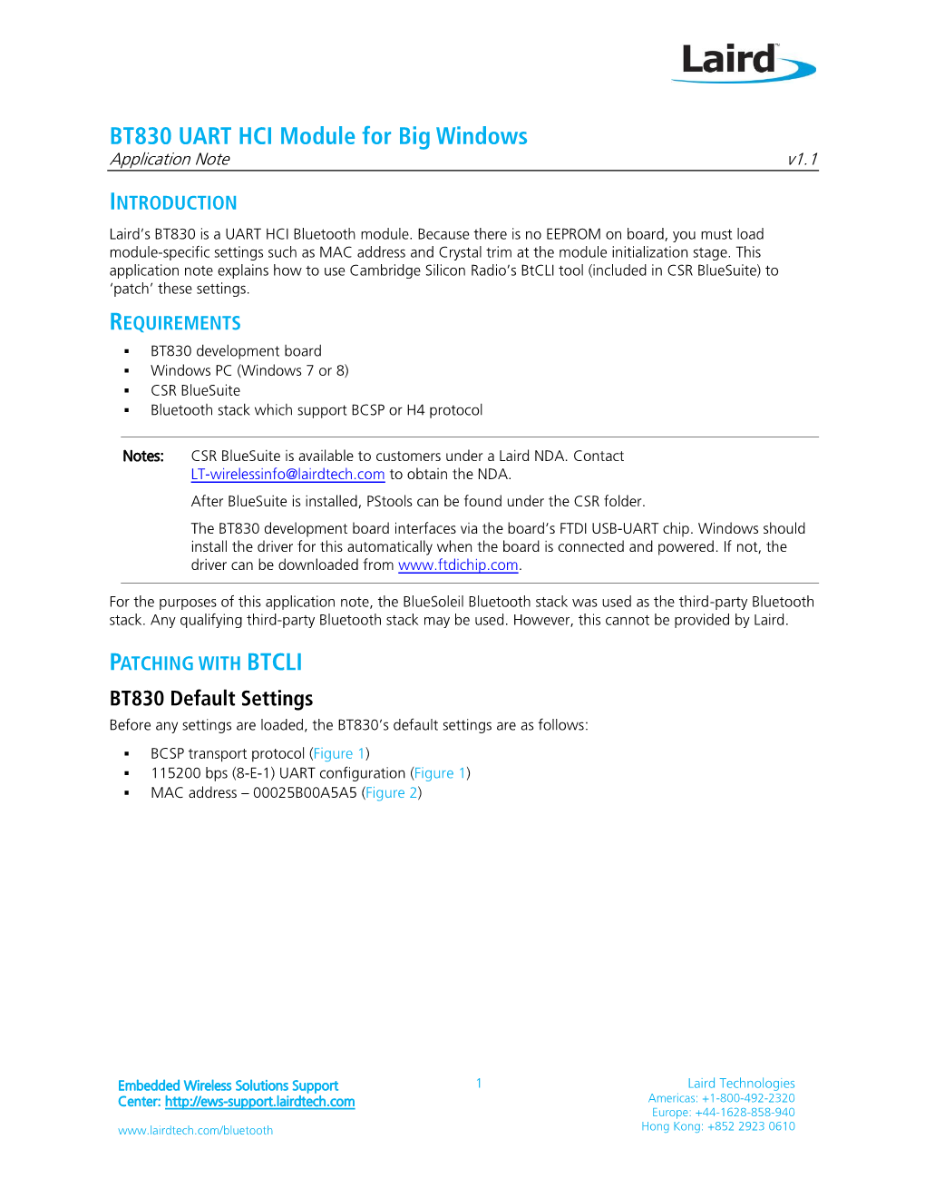 Application Note V1.1