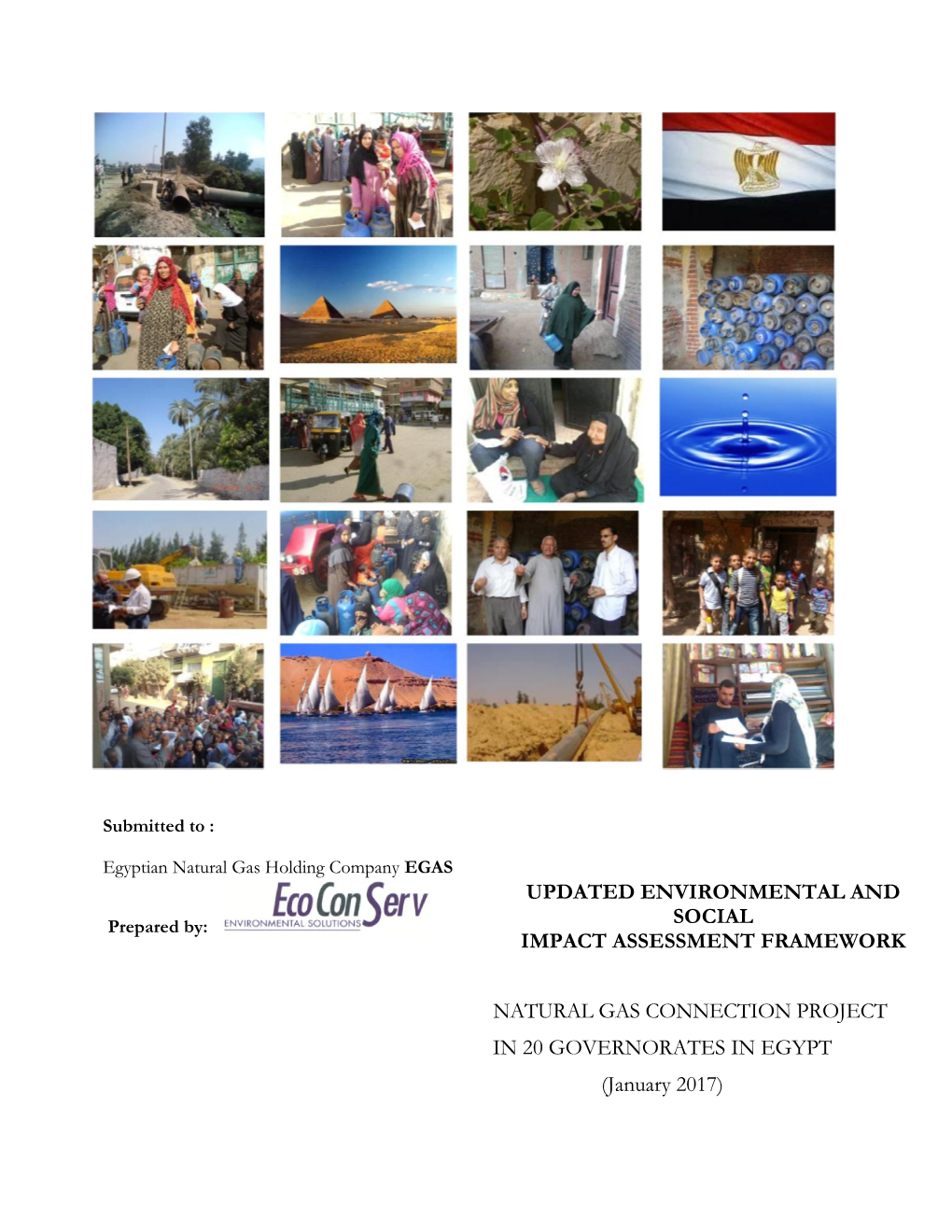 Updated Environmental and Social Impact Assessment Framework For