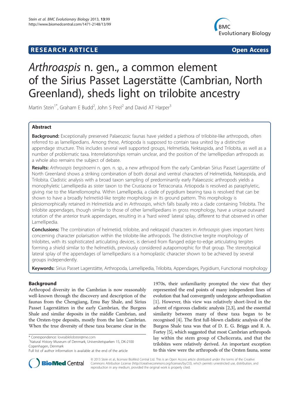 Arthroaspis N. Gen., a Common Element of the Sirius