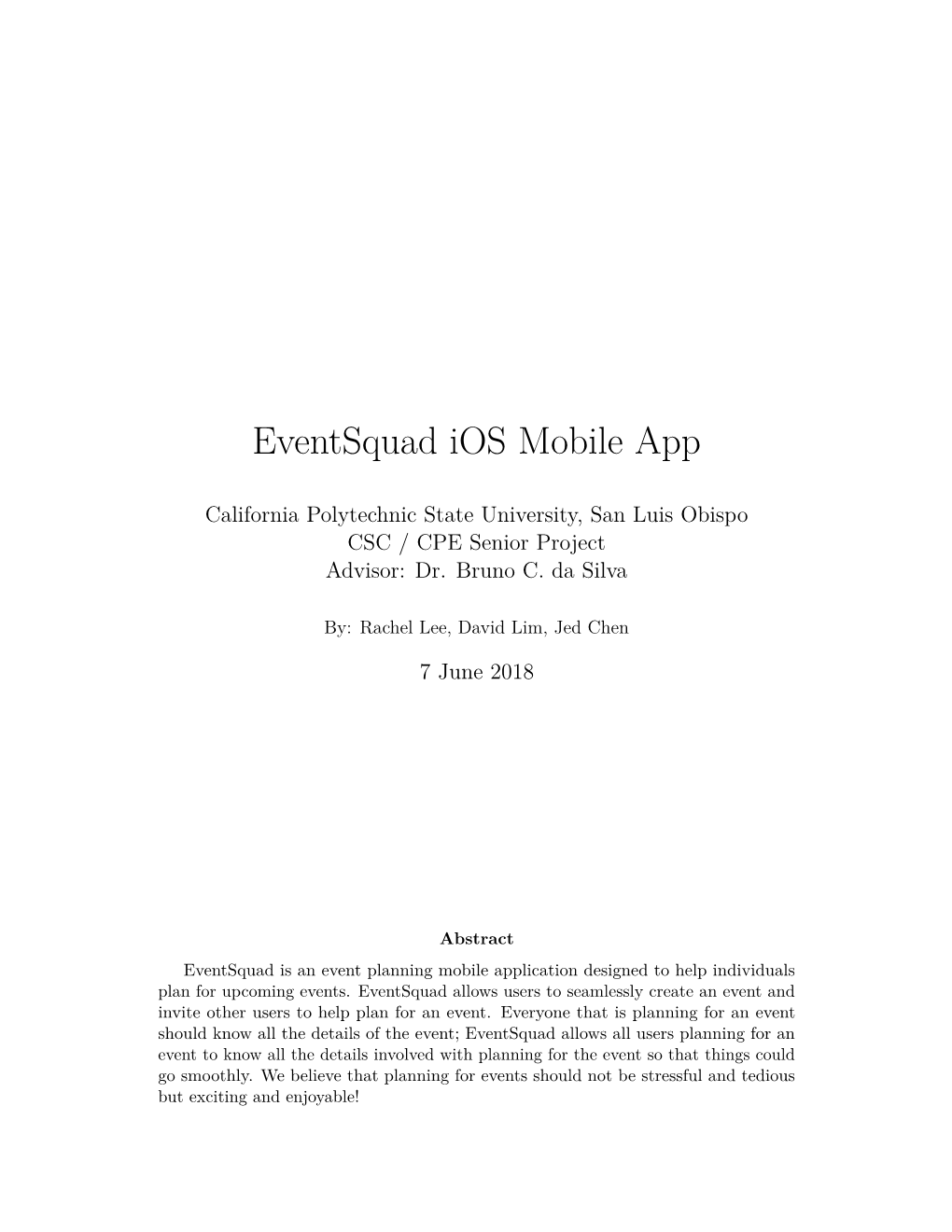 Eventsquad Ios Mobile App