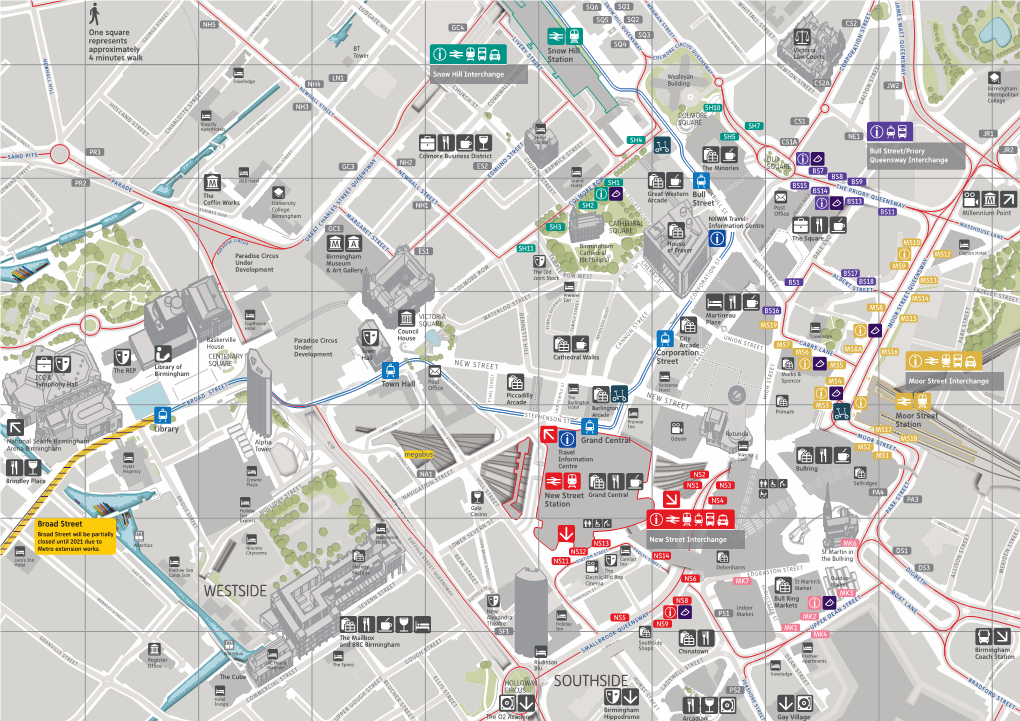 'Birmingham City Centre Map' (Pdf, 8.43MB)