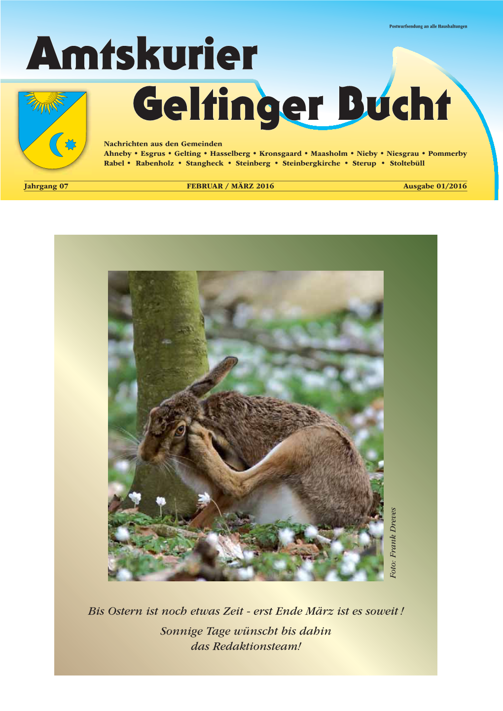 Amtskurier Geltinger Bucht