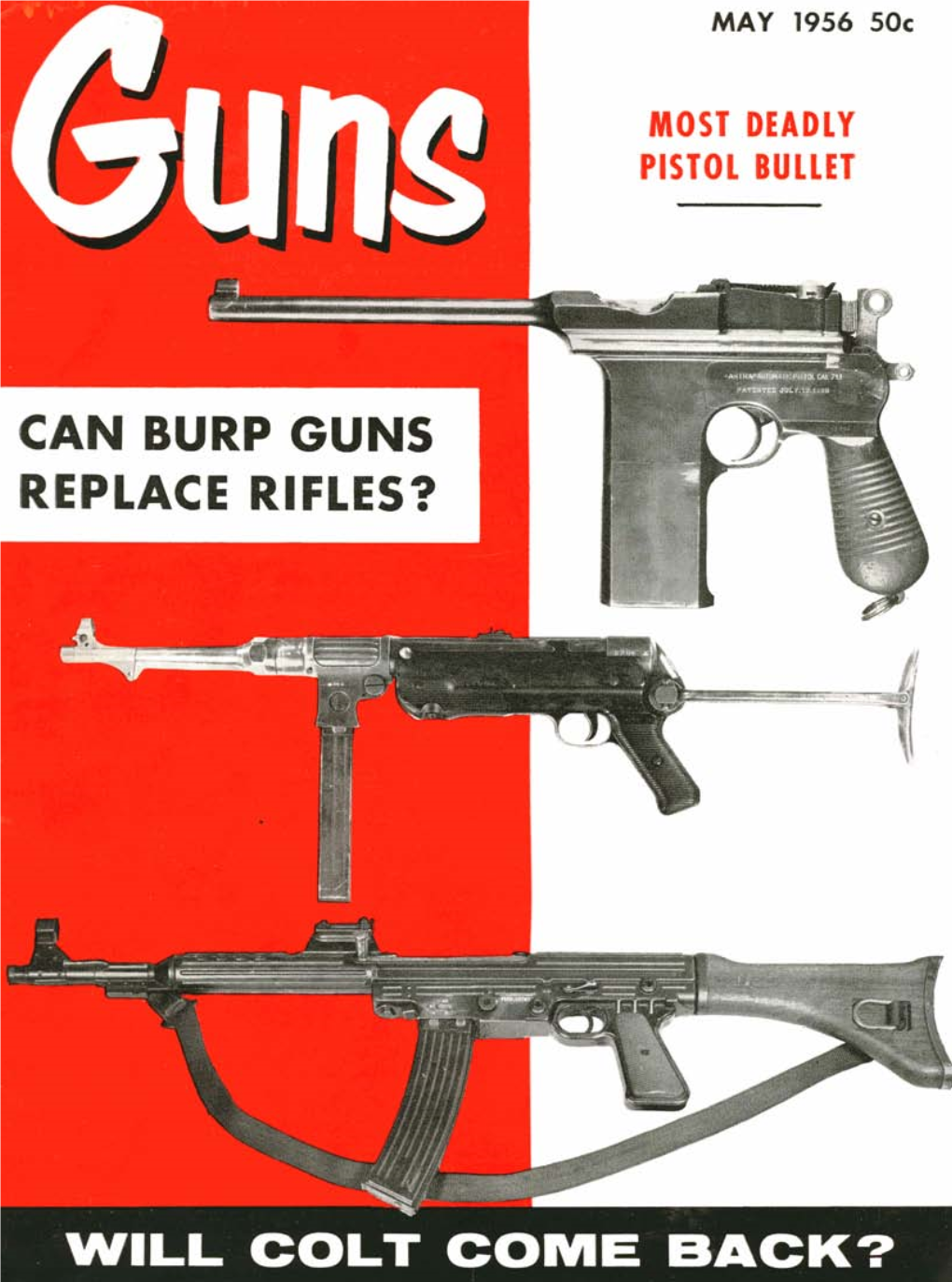 GUNS Magazine May 1956