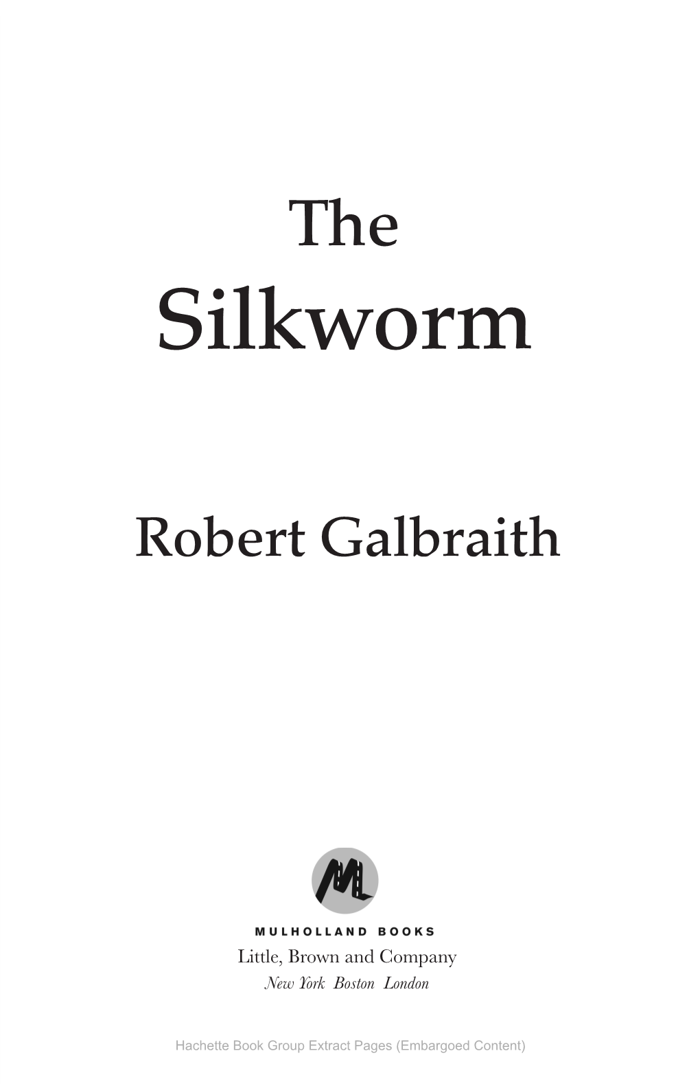 Silkwormsilkworm