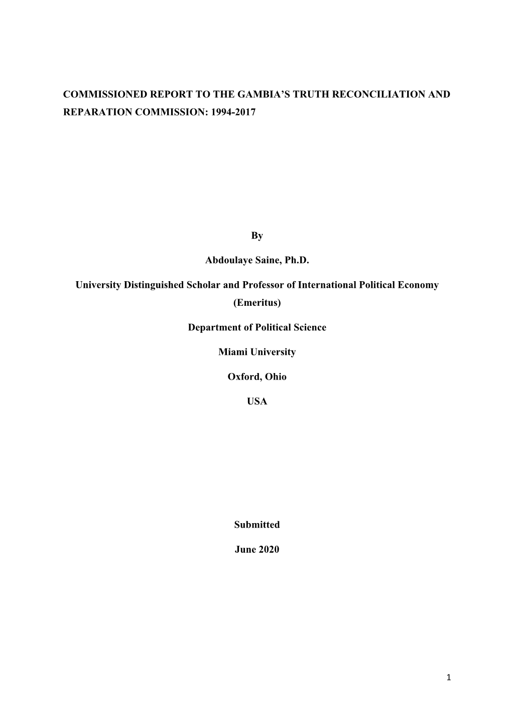 1994-2017 by Abdoulaye Saine, Ph.D. Univer