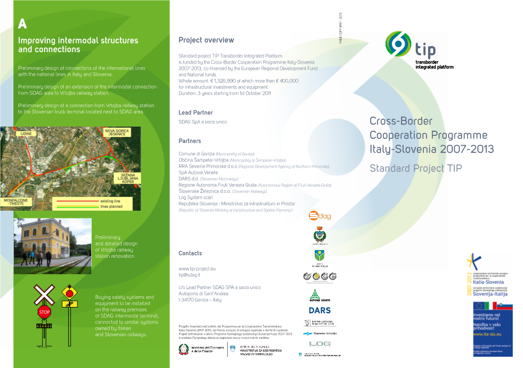 Cross-Border Cooperation Programme Italy-Slovenia 2007-2013