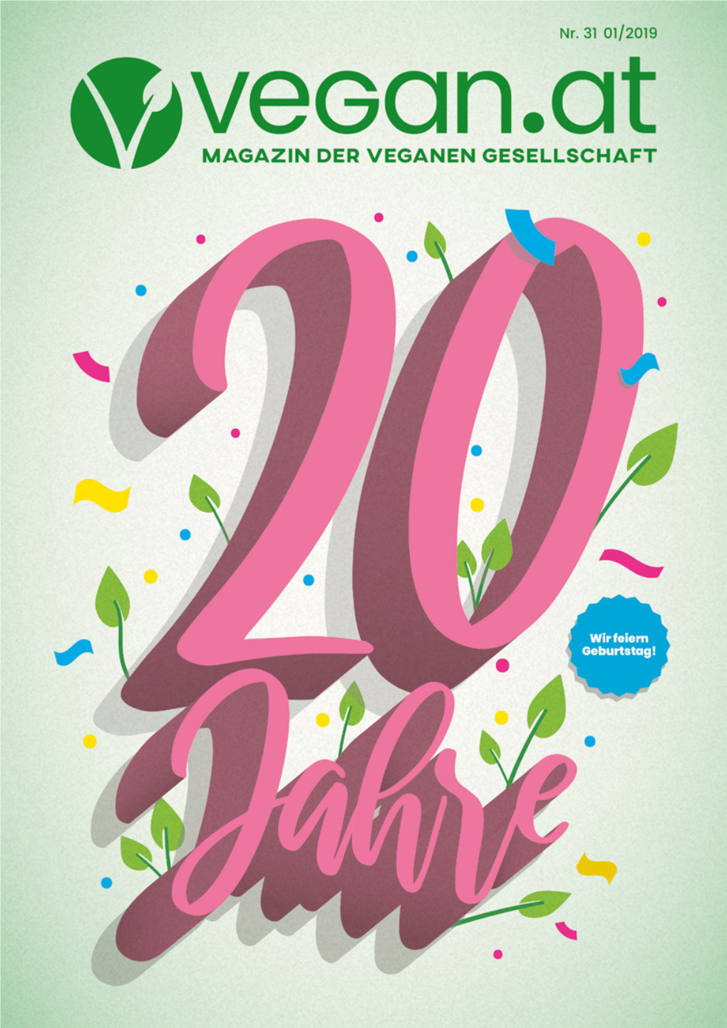 VEGAN.AT-Magazin Nr. 31 01/2019