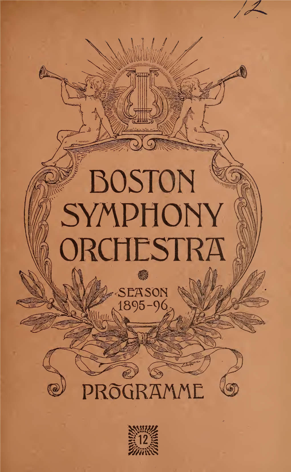 Boston Symphony Orchestra Concert Programs, Season 15, 1895