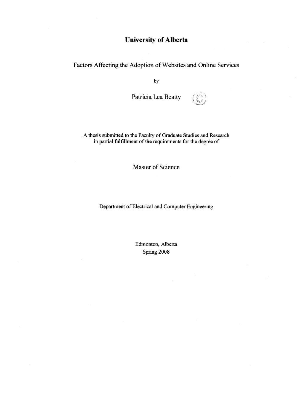 Proquest Dissertations