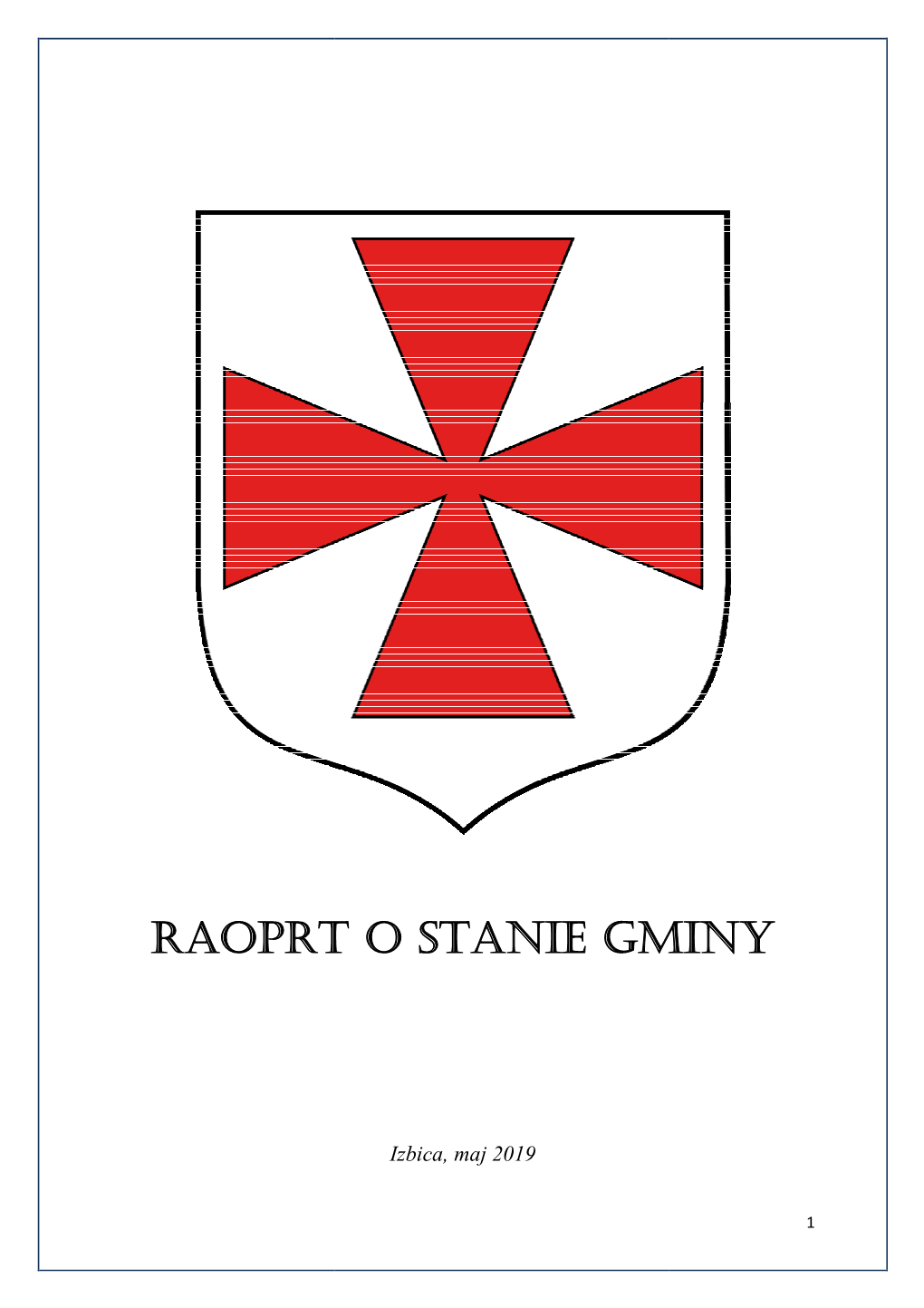 Raport O Stanie Gminy