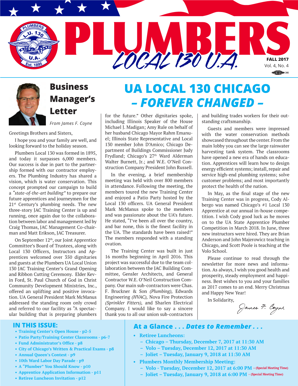UA Local 130 Chicago – Forever Changed –
